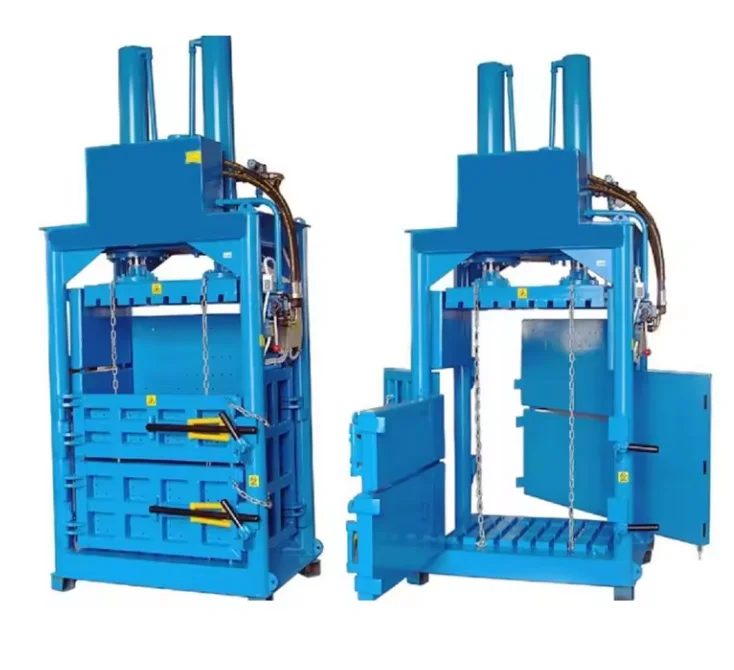 Waste Paper Carton Baling Machine Hydraulic Carton Compress Baler Packing Machine