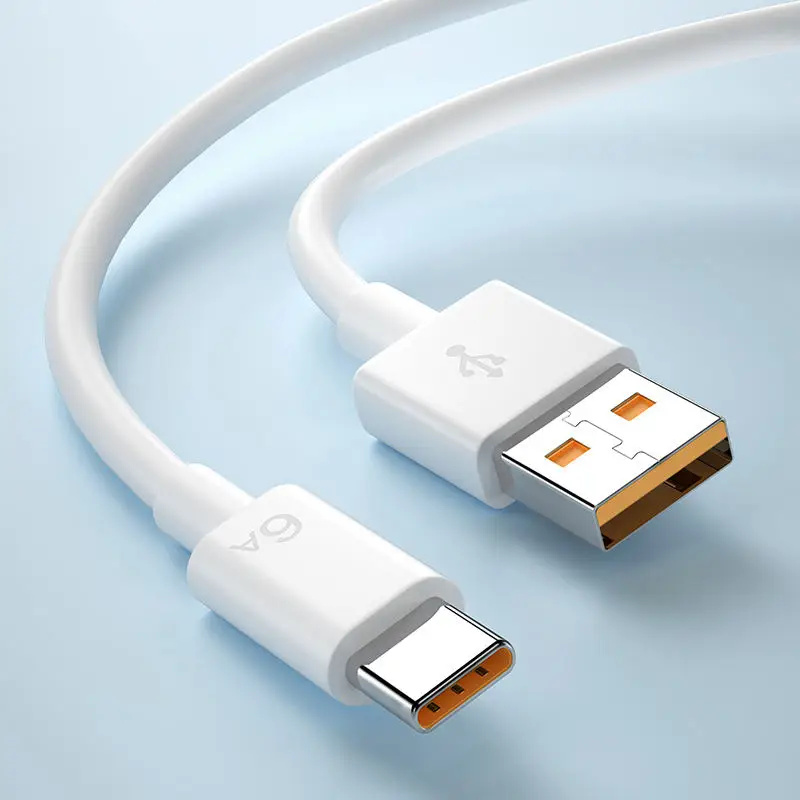 Wholesale High Quality Pvc Fast Charging 6a Cable Tipo C A Tipo C Usb C Charging Cable For Mobile Android