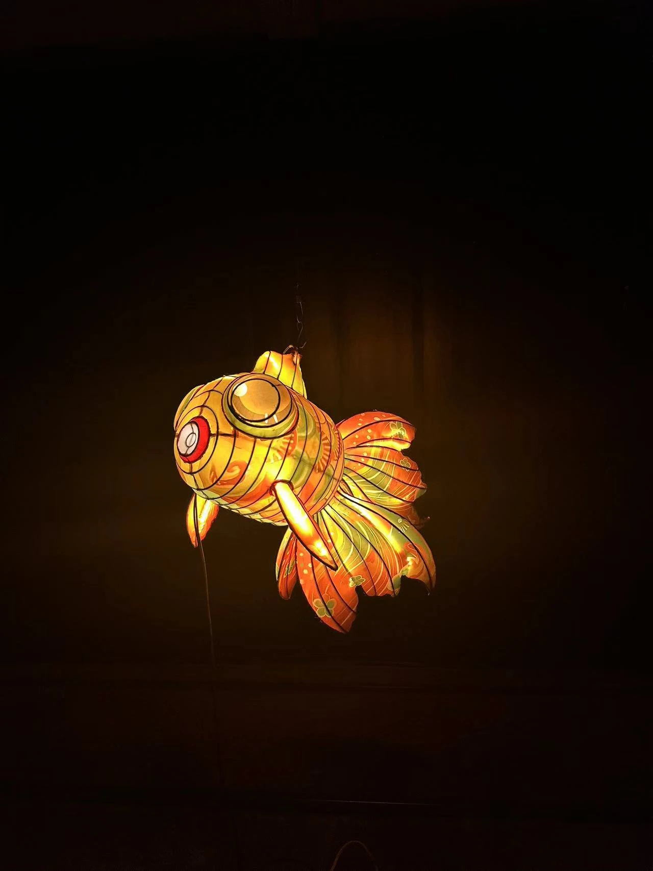 Quality Choice Full  Poetic Charming Full Creativity Bright Eye Catching Fish Lamp