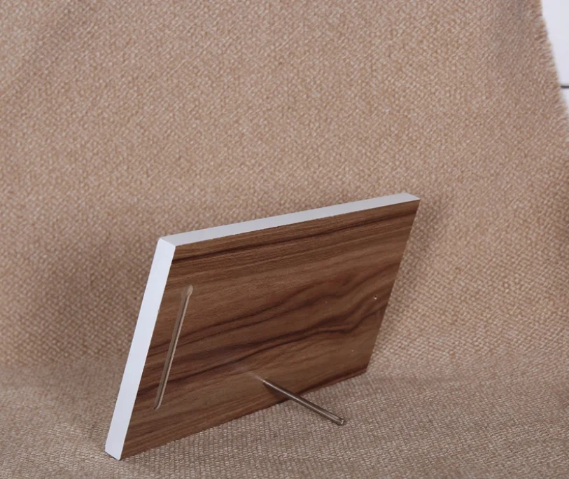 MDF-04 Sublimation Blank DIY MDF Photo Frame Rectangle Customized Photo Frame for Gift