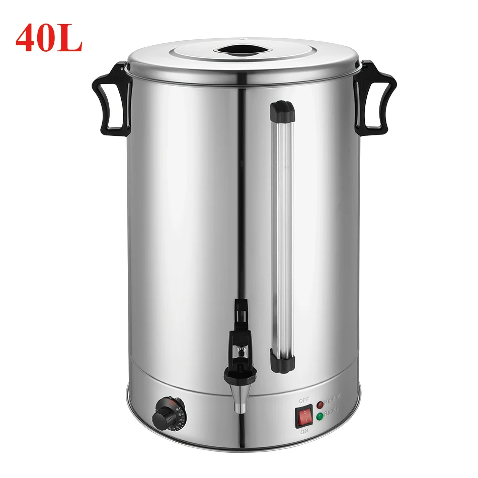 40L Heater Hotel Luxury Thermistor Temp Portable Spare Parts Burner Electric Mechanical Stainless Steel 40 Milk Tea 2200 240