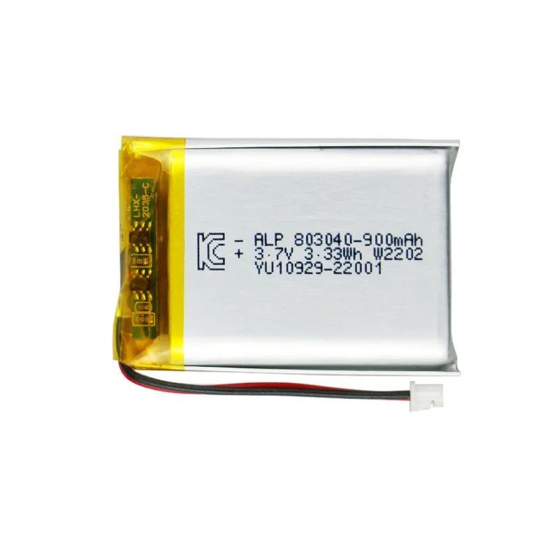 Wholesale 803040 rechargeable lipo battery 3.7v li-polymer battery 1000mah 803040 lithium polymer battery