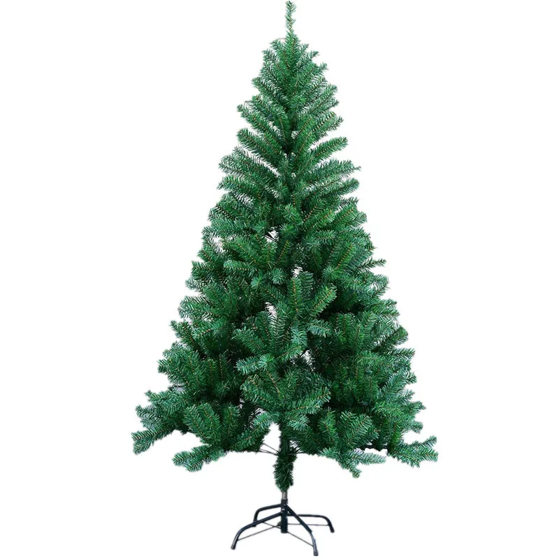 Wholesale 90cm/90T Yiwu plastic cheap PVC artificial christmas tree