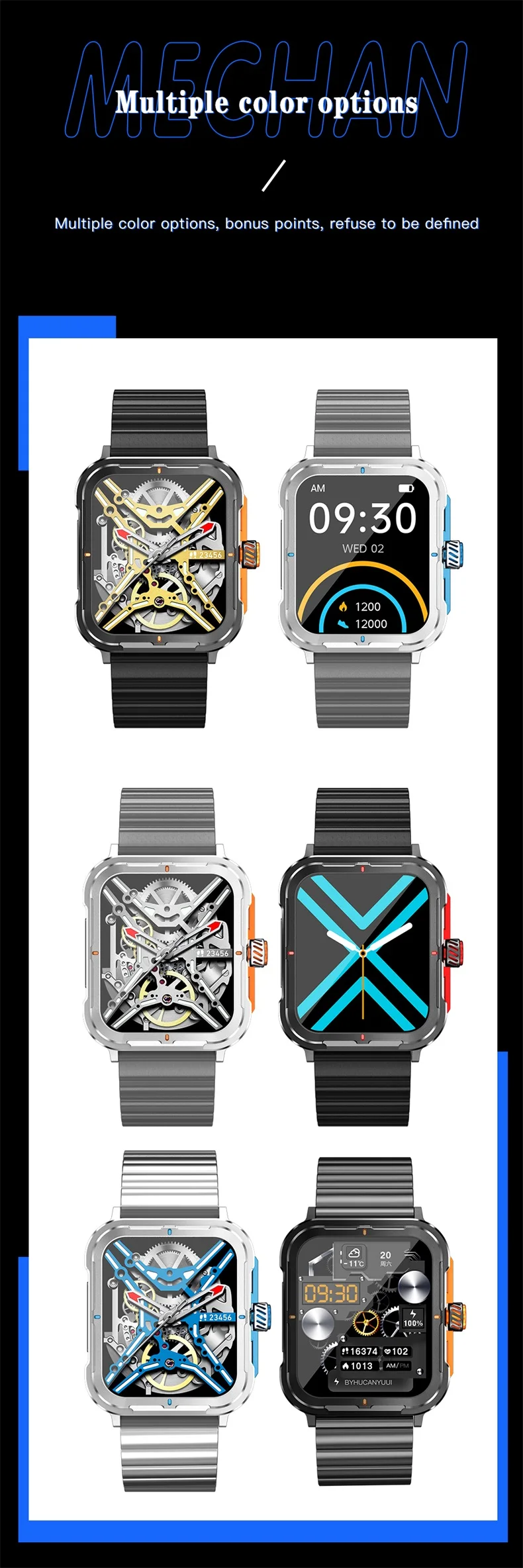 New D09 Smartwatch 1.83-inch IPS Screen Heart Rate Sleep Monitor Music Play BT Call Outdoor Sports Smartwatch D09 (24).jpg