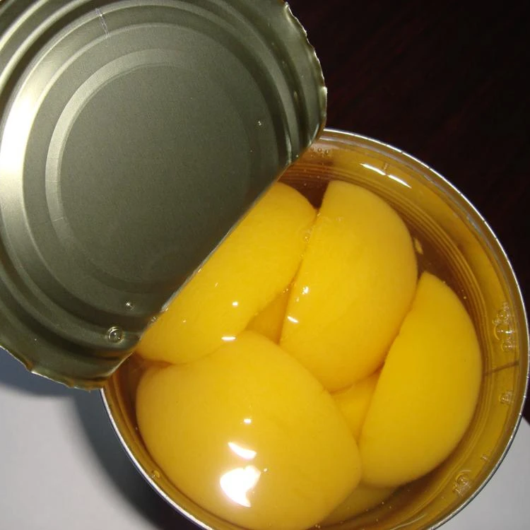 Factory price canned yellow peaches halves 850g 425g 3000g in light syrup Dice Slice