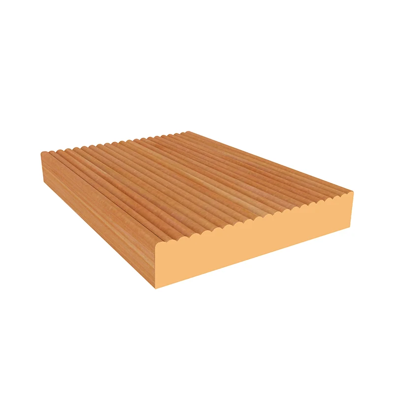 WPC Outdoor Composite Decking, Waterproof Swimming Pool Decking WPC Engineered Flooring Support customization free