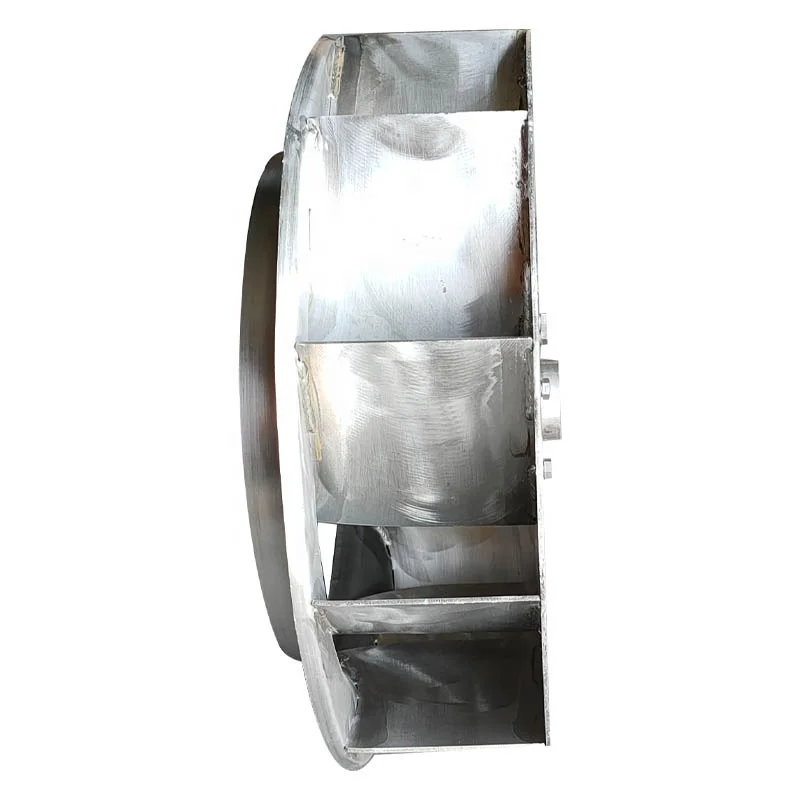 Factory direct selling stainless steel impeller high temperature resistant wind wheel for food industries