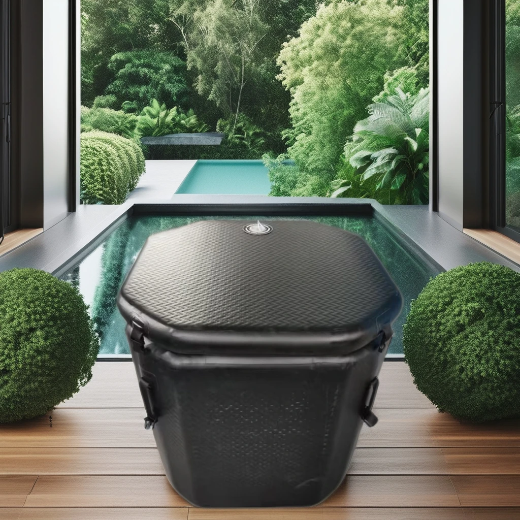 Customizable Logo Outdoor PVC Adult Square Folding Fitness Pool Portable Indoor/Outdoor Cold Plunge Ice Bath Recovery Soaking