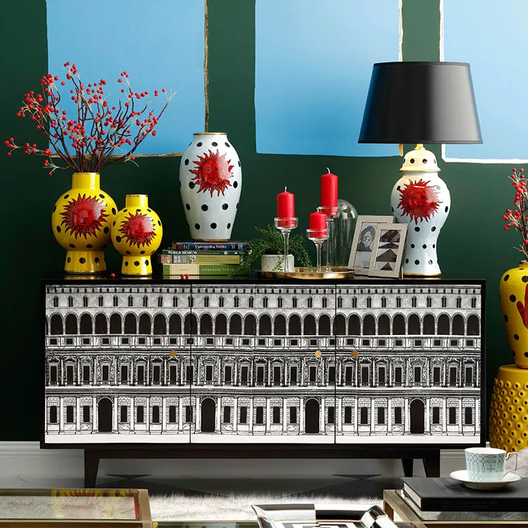 Classic Wooden Bookshelf Shelves Living Room Cabinet for Home Library Display