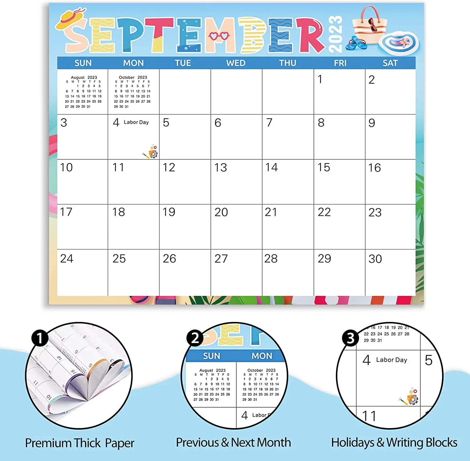 Custom magnetic whiteboard planner magnet calendars for fridge from May 2023 to Dec 2024 with sticky notes for planning