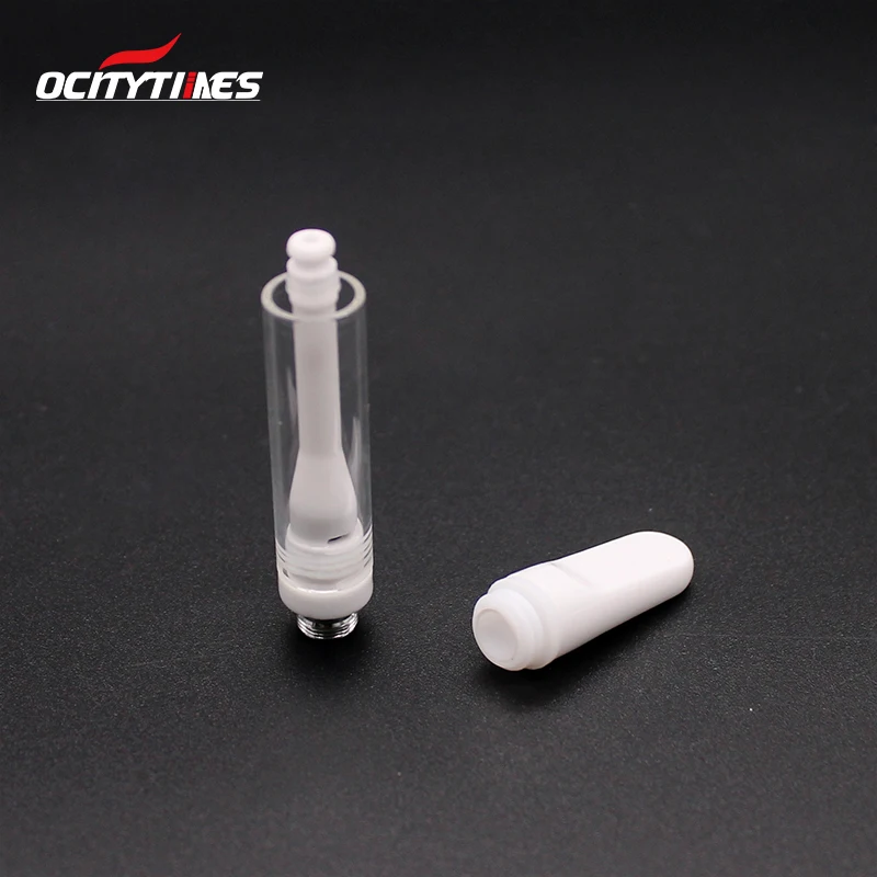 Wholesale Glass Housing Ceramic 10.5mm CBD Empty 1ml 510 Vape Cartridges empty cartridge