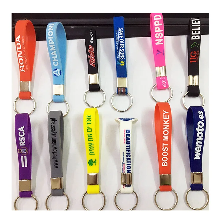 2023 Cheap Wholesale No Minimum Custom logo Text Promotional Silicone