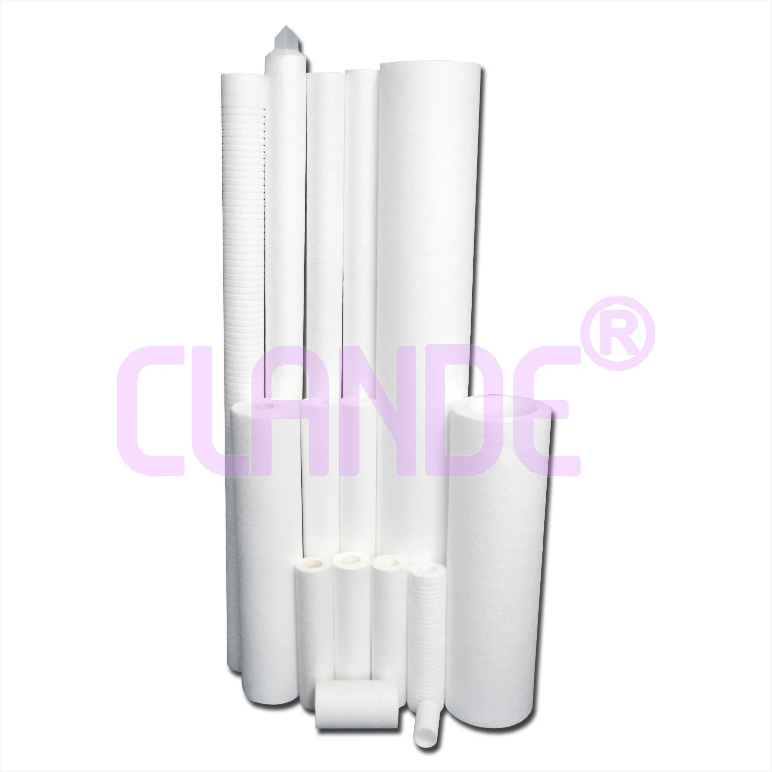 Ro Sediment Oem 1 To 5 Micron Spun Pp Filter Cartridge For Domestic Production Line