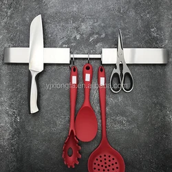 Stretchable Strong Magnet 16 inch  Stainless Steel magnetic knife rack magnetic holder for knives