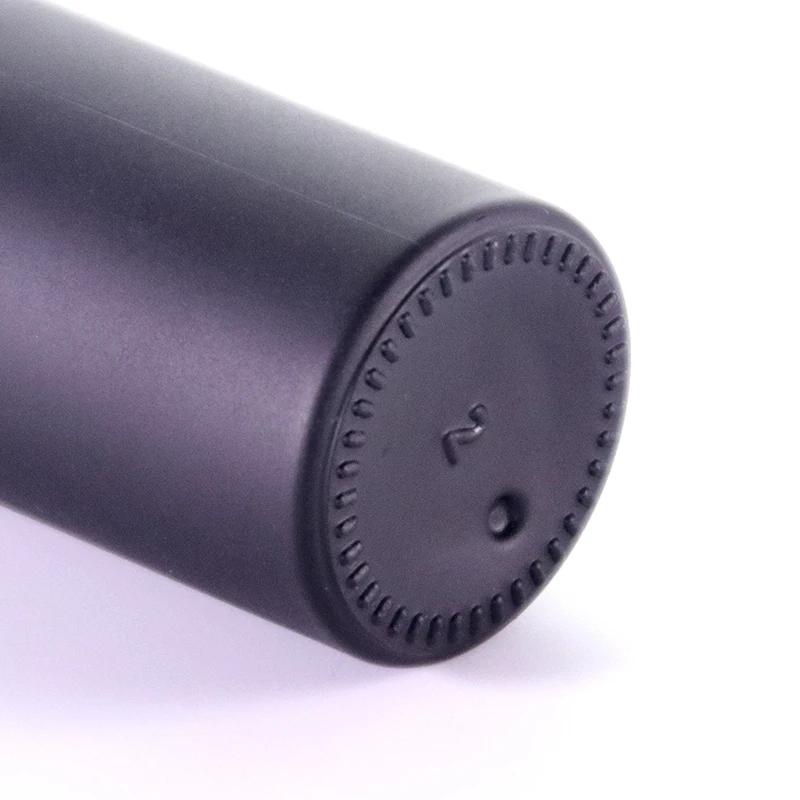 Hot selling Painted Matte Black  Glass Dropper Bottles For Skin Care Essential Oils cosmetic packages and containers