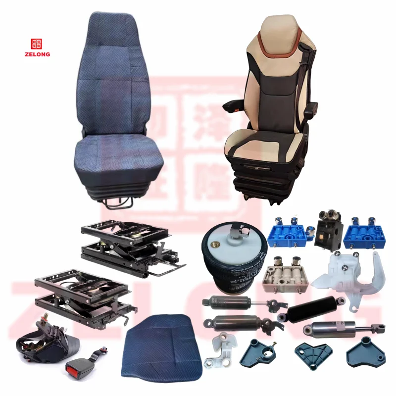 Quality armrest semi  sale shacman driver semi truck driver truck seat air suspension tractor seat truck seat air suspension