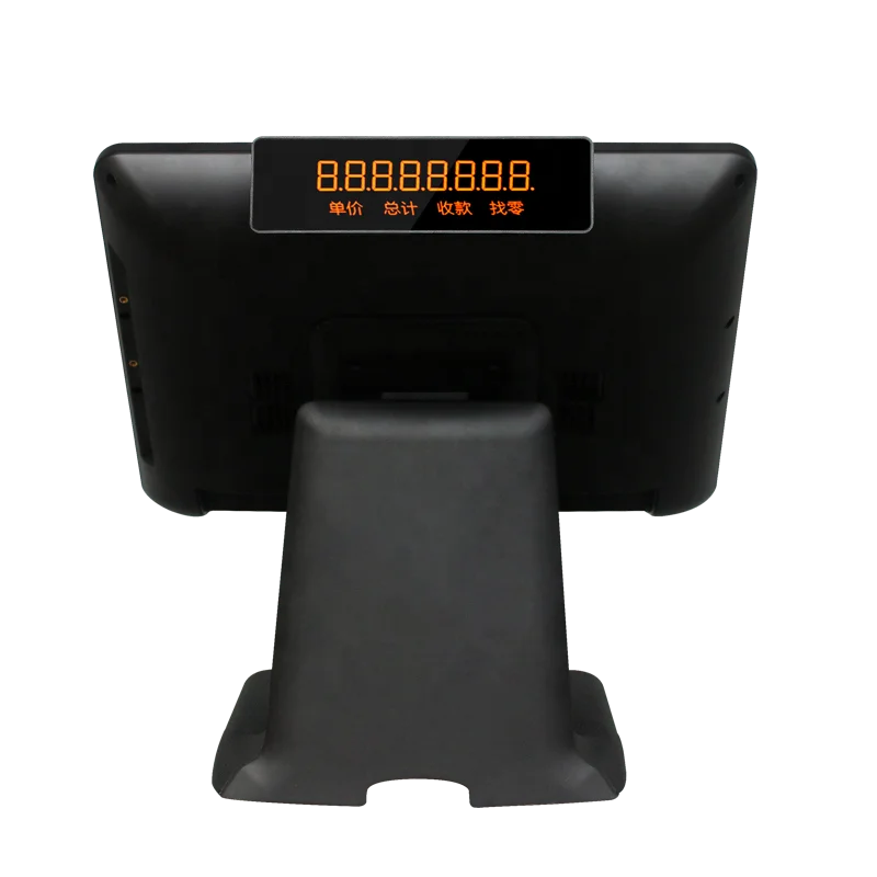 Restaurant 15 Inch Point Of Sale System Touch Pos Billing Machines With Card Reader