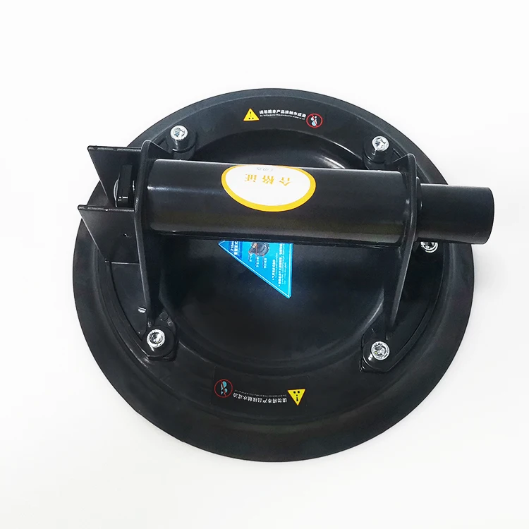 Hand held vacuum pump suction cup is used to move the ceramic tile glass marble suction cup tool