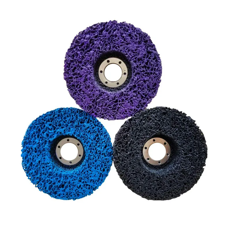 125MM Manufacturers wholesale clean disc diamond  metal grinding disc Stripping Disc car paint rust removal