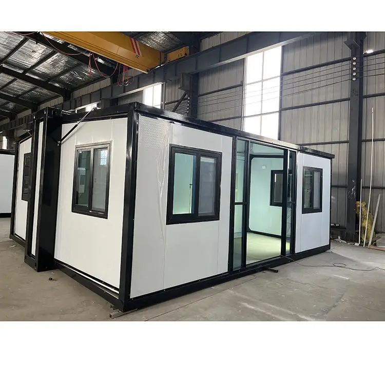 Prefab 20FT Customized Insulated Prefabricated Temporary Movable Home Expandable Container House
