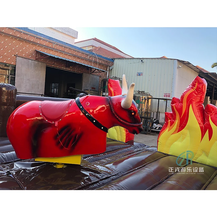 Hot Sales Games Inflatable Bullfighting Machine Rodeo Mechanical Bull Toro with great price