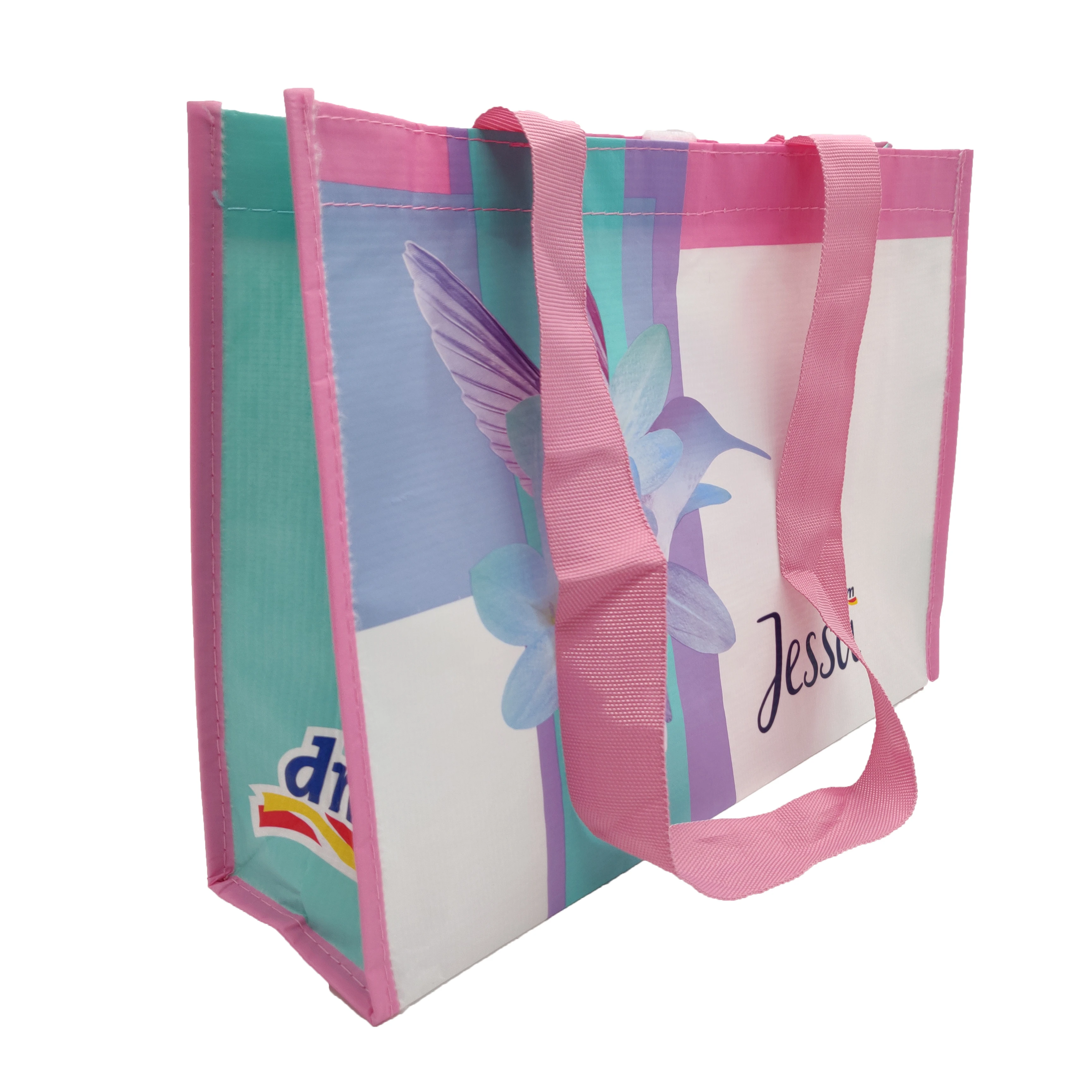 Anti-bacterial,BSCI factory free sample eco friendly reusable recycling pet shopping bag