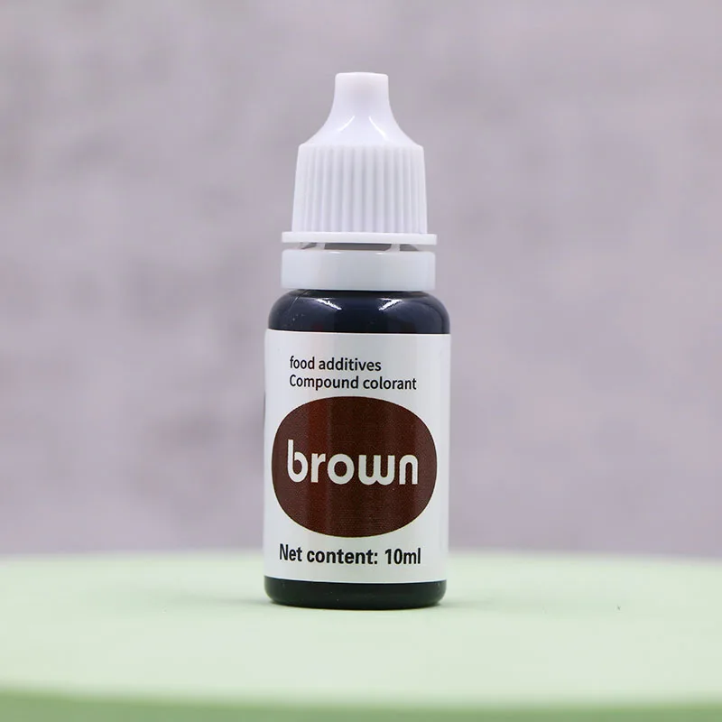 Halal food coloring 10g white liquid coloring for cake cookies ice cream color