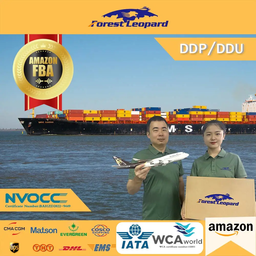FBA shipping agent in China fast delivery sea shipping from China to Amazon USA Canada UK door to door shipping service