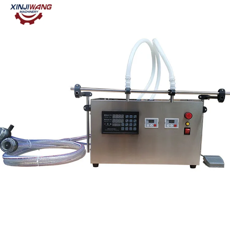 Good Price Semi Automatic Electric Digital Control Pump Bottle Liquid Perfume Water Juice Oil Filling Machine