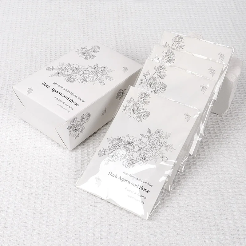 Wholesale wardrobe scented sachet bags strong fragrance scented sachet 20g Vermiculite sachet
