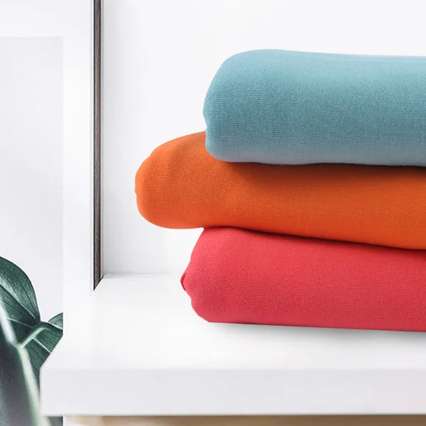 Shaoxing Textile Hot Selling Cotton Lycra Spandex 4 Way Stretch Single Jersey Knit Fabric,Cotton Lycra Single Jersey Fabric