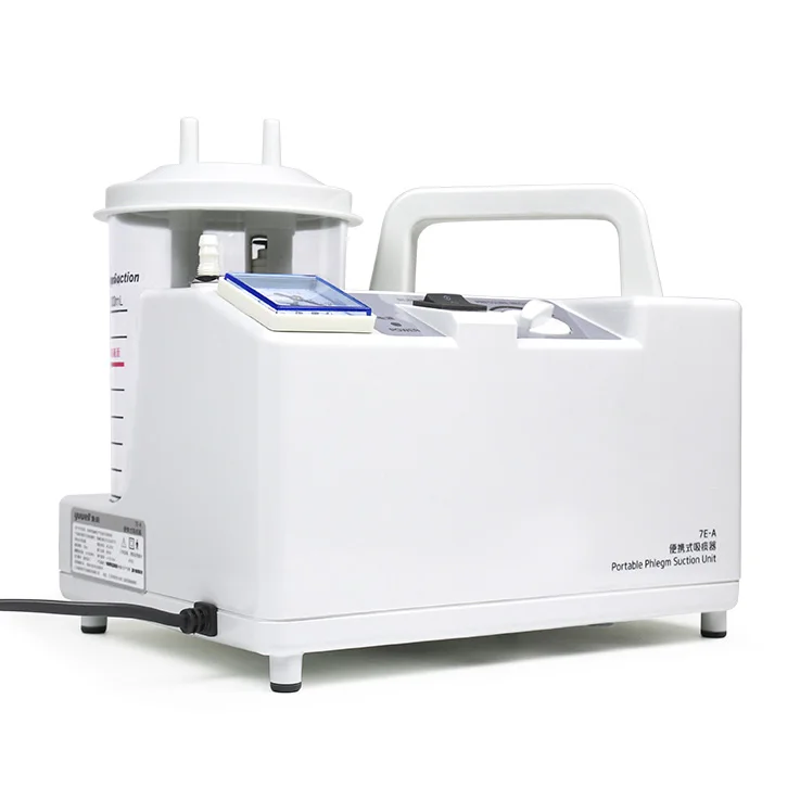 Yuwell 7E-A Medical Portable Aspirator Phlegm Apparatus Vacuum Electric Phlegm Suction Device