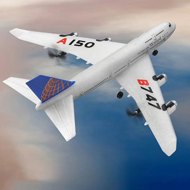 Wltoys Xk A150 Simulated Boeing-747 Electric 2.4G 3Ch Epp Foam Fly Model Rtf Radio Control Toys Miniature Plane Rc Airplane 747