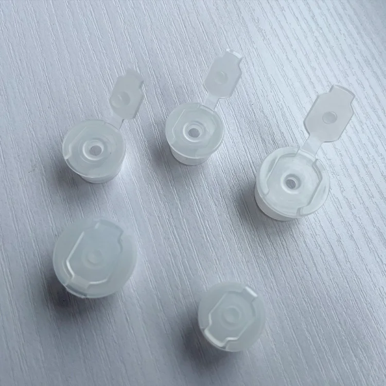 Custom 20mm 24mm transparent cosmetic plastic inner stopper plug for lotion bottle