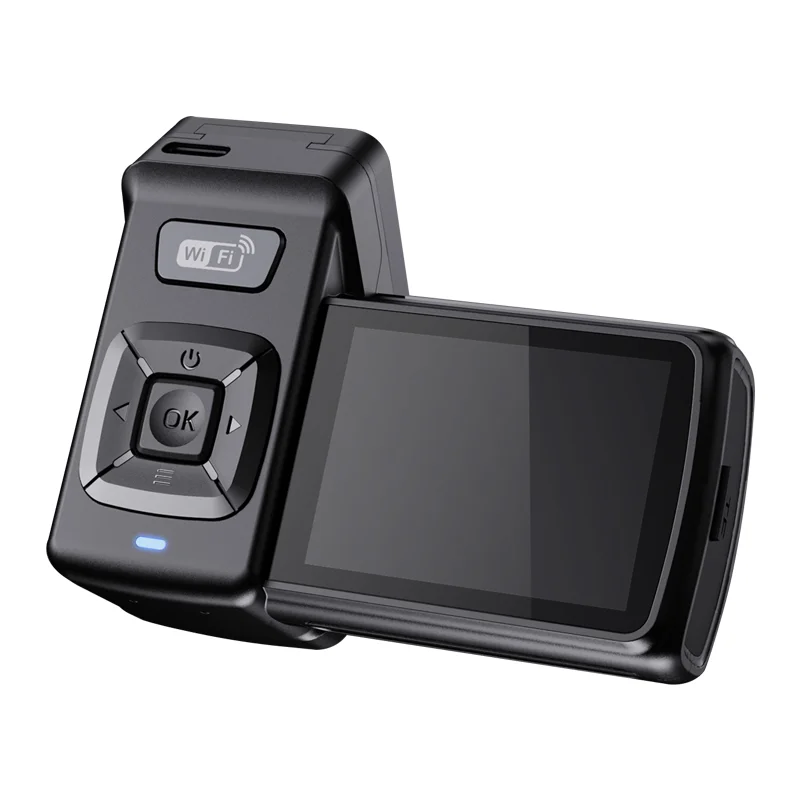 New Design 2024 2K+1080P 2.0 Inch IPS Screen Car Camera Recorder WIFI Link 24h Parking Monitoring Loop Recording