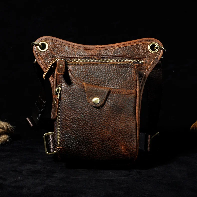 Boshiho Sports Phone Waist Bag Trendy Woman Fanny Bag Men Fanny Pack Motorcycle Pouch Shoulder Thigh Leg Waist Bag