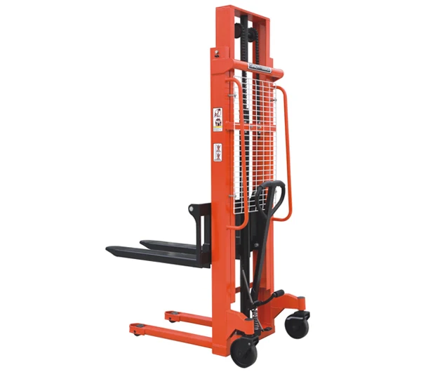 1 ton manual stacker 3m Hydraulic Manual Stacker  Hand Forklift manual pallet stacker