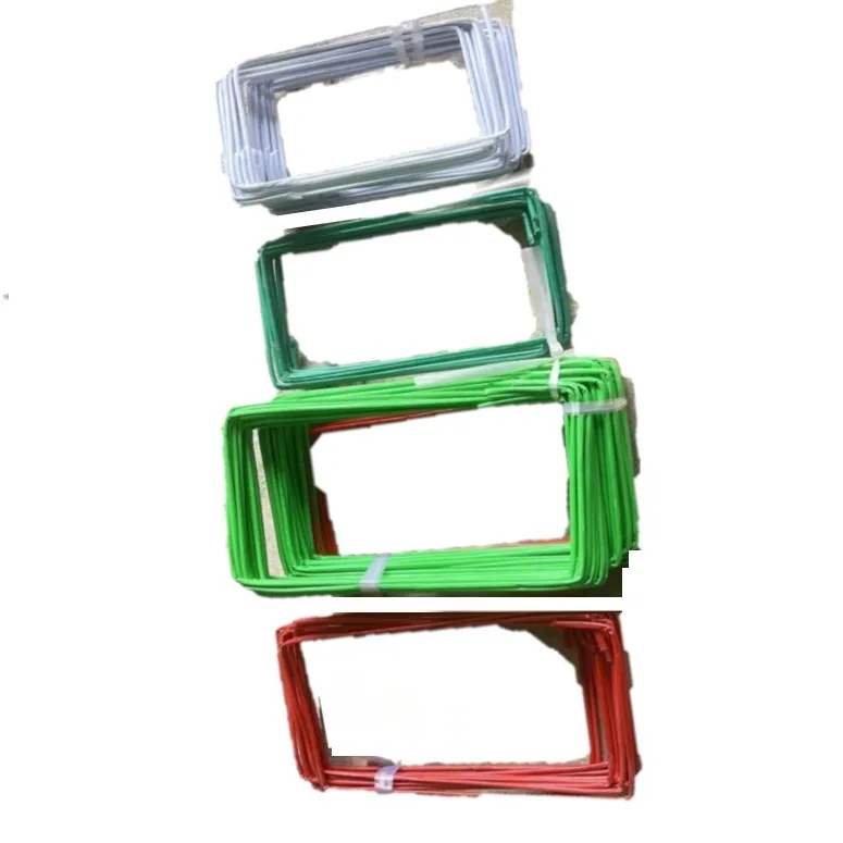 Yufeng custom High strength Shrimp Crab Trap steel Professional Crab Trap Frame with rubber form into square crab trap cage