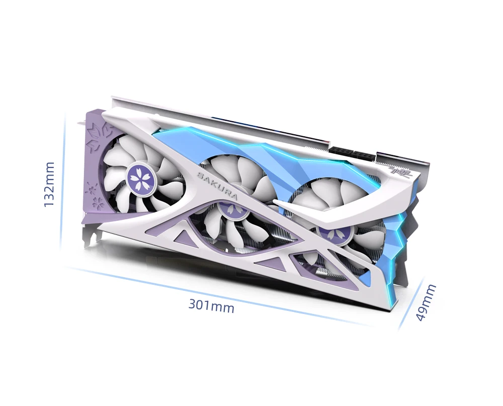 Фирменная Новинка Yeston RX6800XT/RX6700XT/RX6600XT 16G D6 графическая карта 21/7nm 2065-2310 МГц 16G/256bit/GDDR6 PCI-Express 4,0 видеокарта