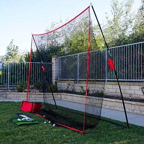 Outdoor Knotless Swing Hitting Training Driving Chipping Practice Golf Net, Golf Range Practice Net Golf Swing Net