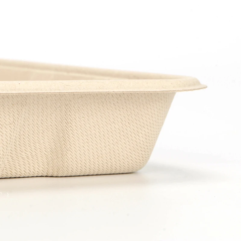 2022 Hotselling Wholesale custom tea party supplies Tableware wedding space bagasse sugarcane paper pulp plates