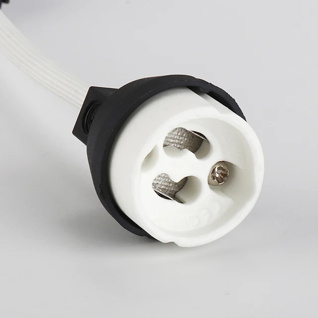 High quality  spotlight holder ceramic gu 10 socket GU10 lamps accessories lampholder bulb holder