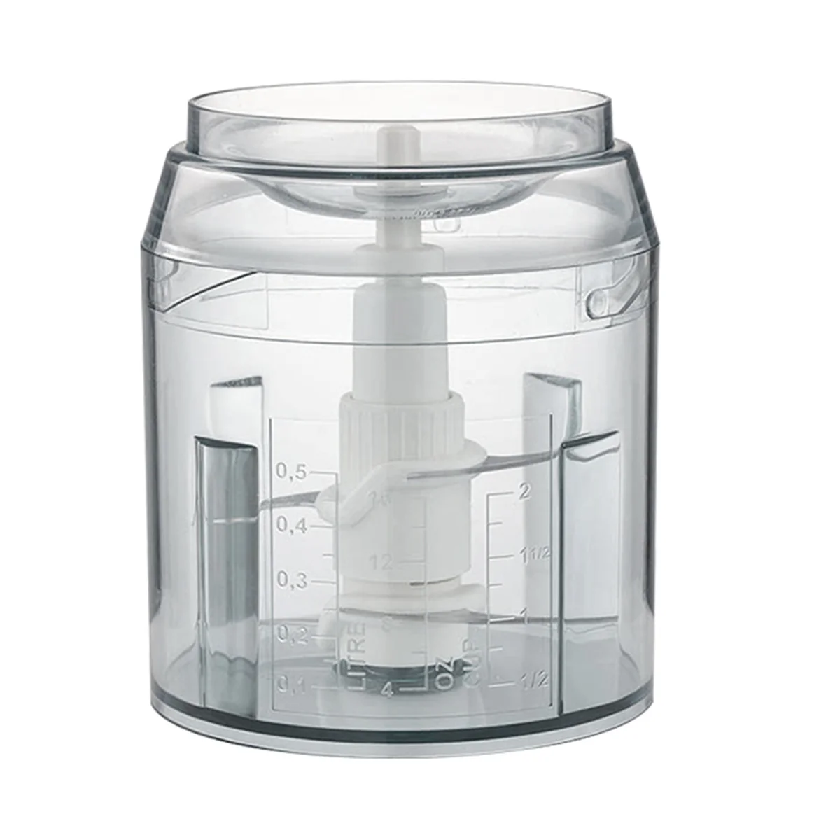 Настраиваемый измельчитель еды с пластиковой чашей 50 г запасные части для измельчителя 2 лезвиями чтобы соответствовать