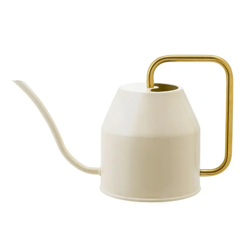 
A long-nosed watering pot a domestic garden pot 