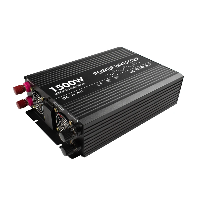 1500W sine wave peak 3000w dc 12v 24v 48v to ac 100v 110v 120v 220v 230v 240 off grid power inverters
