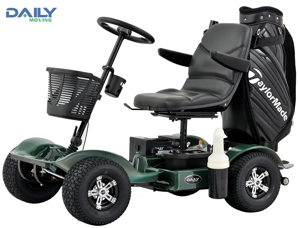 Low Price Good Quality Easy Folding Single Seat Electric Golf Cart