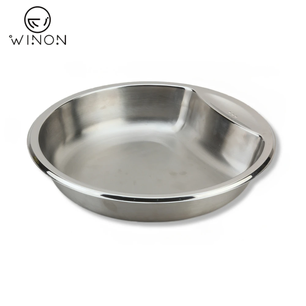 Round Hydraulic Buffet Food Warmer For Hotel and Restaurant