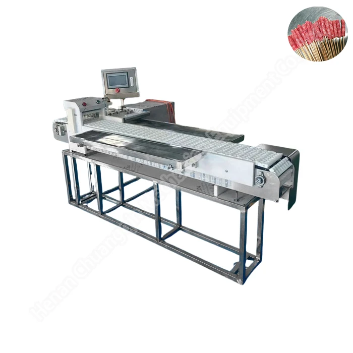 Kebab Machine Kebab Skewer Automatic Bbq Meat Skewers Making Machine