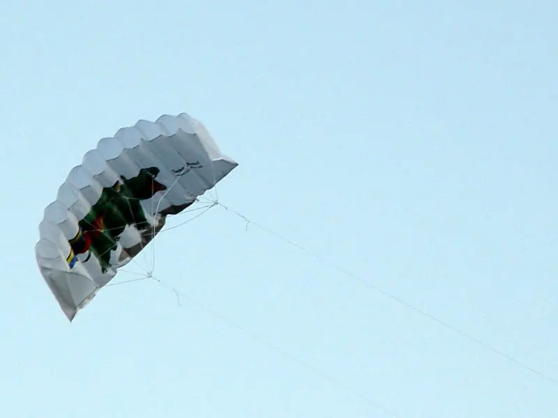
Rainbow power kite 