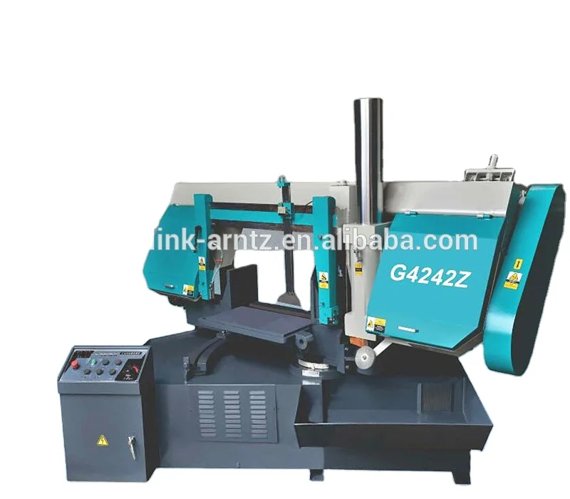 Horizontal rotating miter 45 degree 60 degree miter angle metal band saw machine